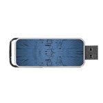 Zoom Digital Background Portable USB Flash (Two Sides) Front