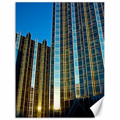 Two Abstract Architectural Patterns Canvas 18  X 24   by Simbadda
