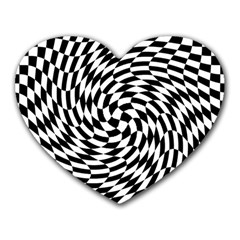 Whirl Heart Mousepads by Simbadda