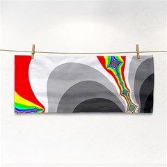 Background Image With Color Shapes Cosmetic Storage Cases by Simbadda