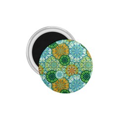 Forest Spirits  Green Mandalas  1 75  Magnet by bunart