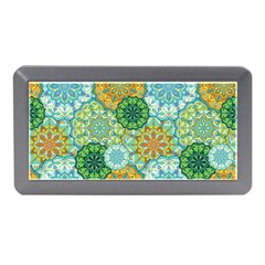 Forest Spirits  Green Mandalas  Memory Card Reader (mini) by bunart