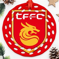 Hebei China Fortune F C  Ornament (round Filigree) by Valentinaart