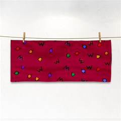 Red Abstract A Colorful Modern Illustration Cosmetic Storage Cases by Simbadda