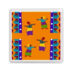 A Colorful Modern Illustration For Lovers Memory Card Reader (square)  by Simbadda