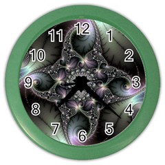 Magic Swirl Color Wall Clocks by Simbadda