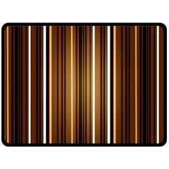 Brown Line Image Picture Double Sided Fleece Blanket (large)  by Mariart