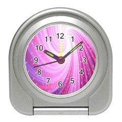 Vortexglow Abstract Background Wallpaper Travel Alarm Clocks by Simbadda