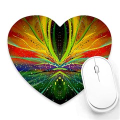 Future Abstract Desktop Wallpaper Heart Mousepads by Simbadda