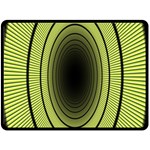 Spiral Tunnel Abstract Background Pattern Double Sided Fleece Blanket (Large)  80 x60  Blanket Front