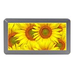 Sunflowers Background Wallpaper Pattern Memory Card Reader (Mini) Front