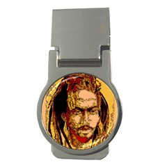 Bunnylinear Money Clips (round)  by PosterPortraitsArt