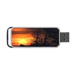 Sunset At Nature Landscape Portable Usb Flash (two Sides) by dflcprints