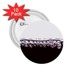 Bubbles In Red Wine 2 25  Buttons (10 Pack)  by Nexatart