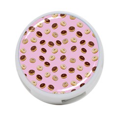 Donuts Pattern 4-port Usb Hub (two Sides)  by Valentinaart