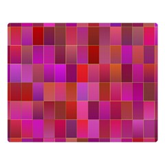 Shapes Abstract Pink Double Sided Flano Blanket (large)  by Nexatart