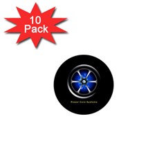 Power Core 1  Mini Button (10 Pack)  by linceazul