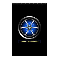 Power Core Shower Curtain 48  X 72  (small)  by linceazul