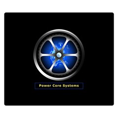 Power Core Double Sided Flano Blanket (small)  by linceazul