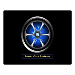 Power Core Double Sided Flano Blanket (large)  by linceazul