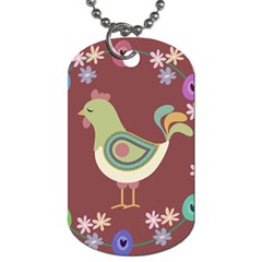Easter Dog Tag (one Side) by Valentinaart