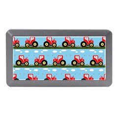 Toy Tractor Pattern Memory Card Reader (mini) by linceazul