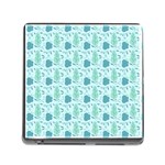 Seamless Floral Background  Memory Card Reader (Square) Front