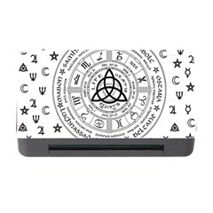 Witchcraft Symbols  Memory Card Reader With Cf by Valentinaart