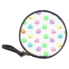 Egg Easter Smile Face Cute Babby Kids Dot Polka Rainbow Classic 20-cd Wallets by Mariart