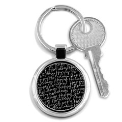 Happy Holidays Key Chains (round)  by Mariart