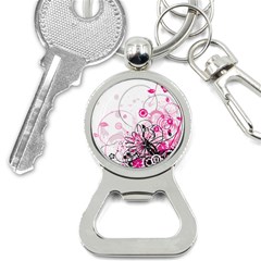 Wreaths Frame Flower Floral Pink Black Button Necklaces by Mariart
