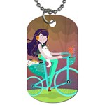 Bikeride Dog Tag (Two Sides) Back