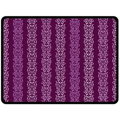 Pattern Double Sided Fleece Blanket (large)  by Valentinaart