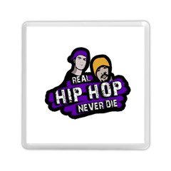 Real Hip Hop Never Die Memory Card Reader (square)  by Valentinaart