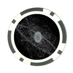 Space X Circle Line Black Poker Chip Card Guard (10 pack) Back