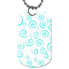 Pattern Dog Tag (two Sides) by ValentinaDesign