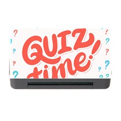 Question Mark Quiz Time Memory Card Reader With Cf by Mariart