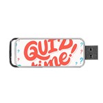 Question Mark Quiz Time Portable USB Flash (One Side) Front