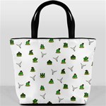 Cactus pattern Bucket Bags Back
