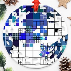 Design Round Filigree Ornament (two Sides) by Nexatart