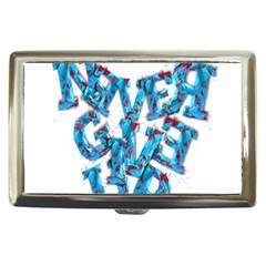 Sport Crossfit Fitness Gym Never Give Up Cigarette Money Cases by Nexatart