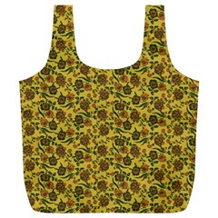 Roses Pattern Full Print Recycle Bags (l)  by Valentinaart