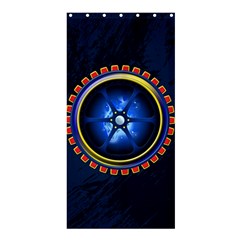 Power Core Shower Curtain 36  X 72  (stall)  by linceazul