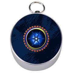 Power Core Silver Compasses by linceazul