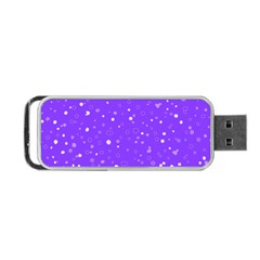 Dots Pattern Portable Usb Flash (two Sides) by ValentinaDesign