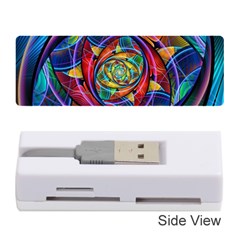 Eye Of The Rainbow Memory Card Reader (stick)  by WolfepawFractals