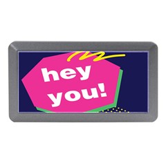 Behance Feelings Beauty Hey You Leaf Polka Dots Pink Blue Memory Card Reader (mini) by Mariart