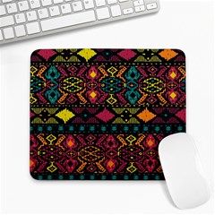 Bohemian Patterns Tribal Large Mousepads by BangZart