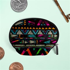 Cute Hipster Elephant Backgrounds Accessory Pouches (small)  by BangZart