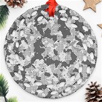 Camouflage Patterns Ornament (Round Filigree) Front